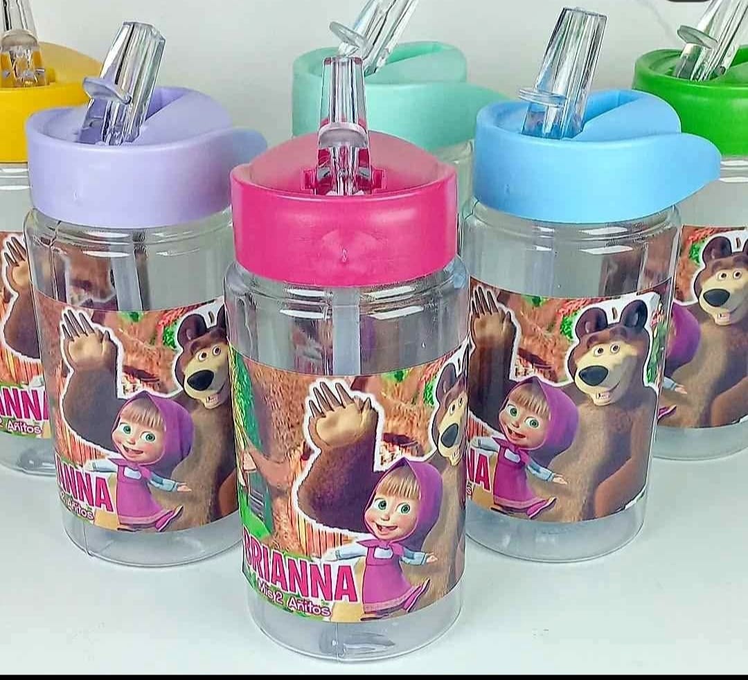 Botella plástica CON PICO 400CC