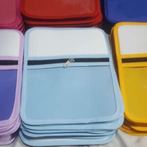 ESTUCHE DE CORDURA Y FRENTE CRISTAL AREA DE NEOPREN PARA SUBLIMAR