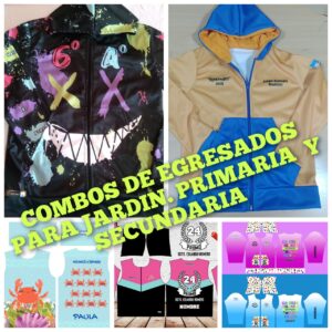 COMBOS Egresaditos PRIMARIA SECUNDARIA DISEÑO A ELECCION