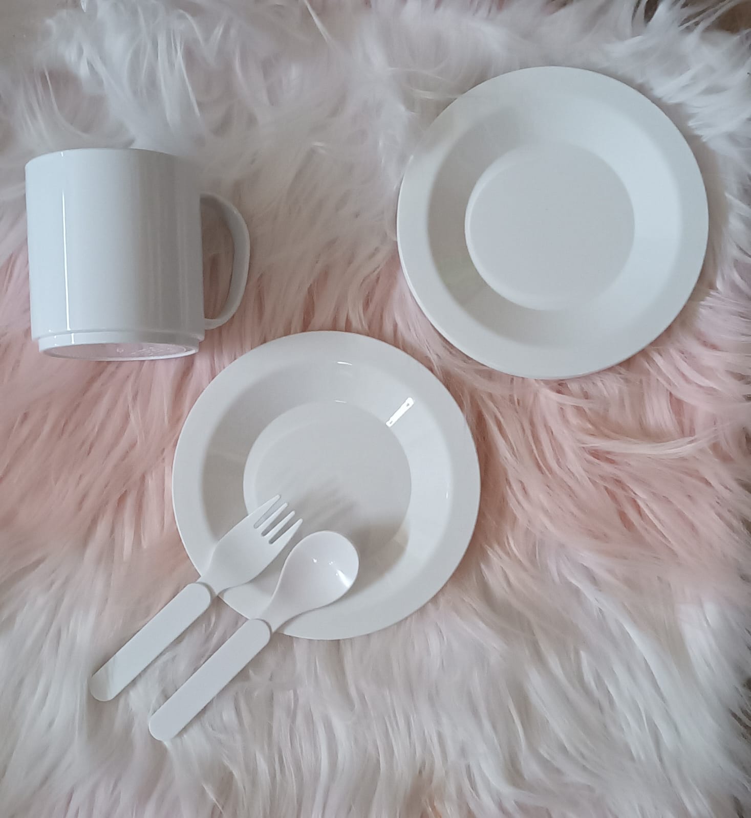 PLATO GRANDE 20CM POLIMERO SUBLIMABLE - Imagen 2